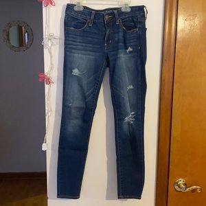 AE ripped jegging